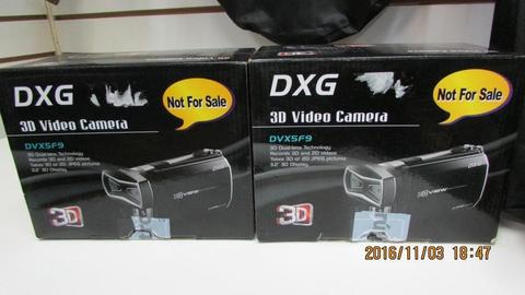 videocamaras DXG full hd 3D en caja