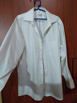 Camisa Hombre Van Housen Talla Xl Blanca