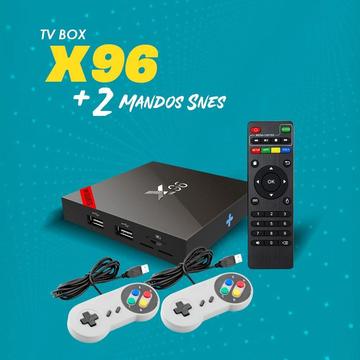 Tv box x96 2GB RAM y 16GB ROOM Mando Usb Super Nintendo