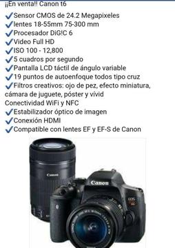 Camara Canon precio a Tratar