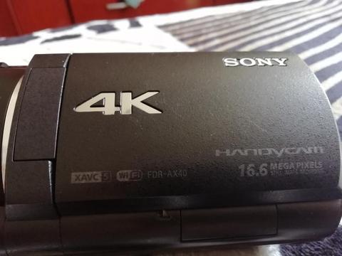 Filmadora Sony 4k