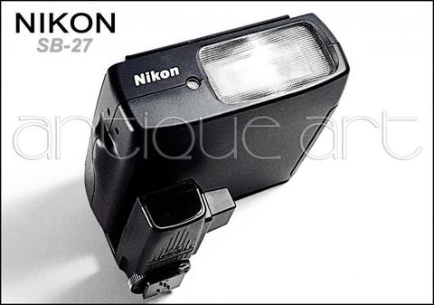 A64 Flash Nikon Sb-27 Af-speedlight Ttl Slr Manual Foto 4 AA