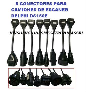 ESCANER ,CONECTORES PARA CAMIONES , ESCANER DELPHI DS150E