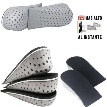 NUEVAS Plantillas Taloneras para Zapatos Memory con Ventilacion 2.3cm, 3.3cm y 4.3cm