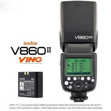 Flash Profesional Portátil Godox Ving V860 Nikon tienda