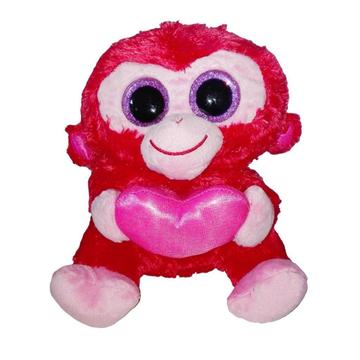 Peluche Mono Chimpance Gorila 29cm Ty Navidad Regalo Amor Cumpleaños