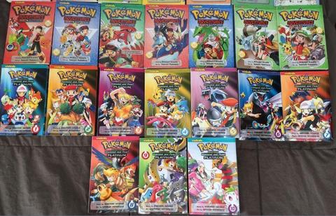 POKEMON MANGAS INGLES