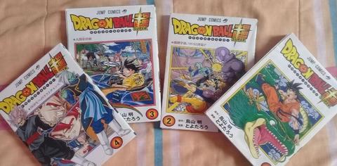 Dragon Ball Super a La Venta 4 Mangas