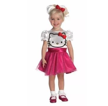 Vestido Disfraz Hello Kitty Niña Bebe Sanrio Original