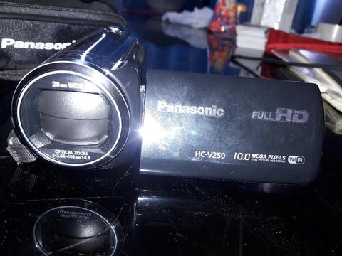 Filmadora Panasonic Hc V250 con Wi Fi
