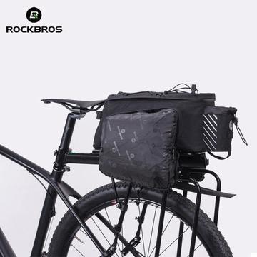 Bolso Trasero Trunk Bag Rockbros de 12L para Ciclismo Mtb o Ruta