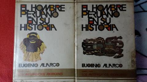 Libros: Los Incas y El hombre Peruano y su historia tomo I-II