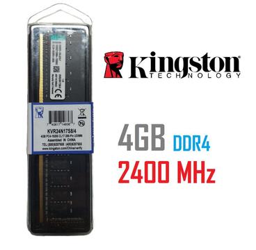 Memoria Ram DDR4 4 gb 2400 mhz Kingston (Nuevo)