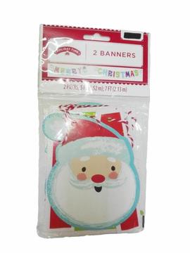 Banner Banderin Decorativo Merry Christmas 345cm Walmart Regalo Navidad Amor