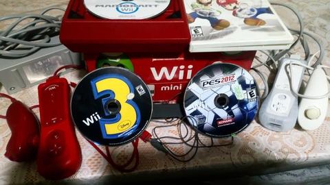 Remato Mini Wii Semi Nuevo 2 Jgs