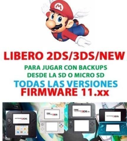 Flasheo de nintendo 3DS 2DS OLD NEW 3DS XL 2DS XL 11.9
