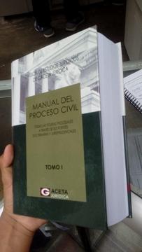 Libro Manual Del Proceso Civil Gaceta Jurídica 2 Tomos