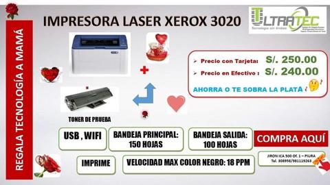 IMPRESORA LASER XEROX 3020