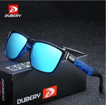 Lentes nuevos DUBERY con proteccion UV400, disponibles en negro y azul, delivery gratuito