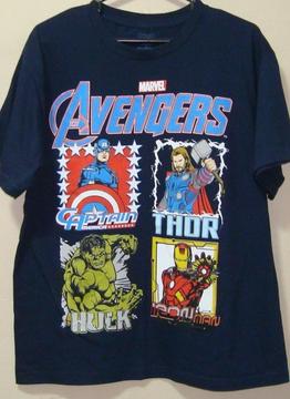 Polo The Avengers M Iron Man Hulk Thor Capitan America Hendrix