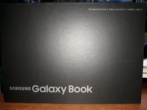 Tablet Samsung Galaxy Book Sm-w620, 10.6 64GB 4GB WINDOWS 10 HOME BOOKCOVER KEYDBOARD SPEN