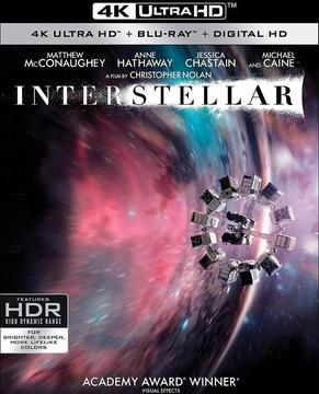 Blue Ray Interstelar 4K Ultra Hd