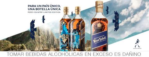 Whisky Johnnie Walker Blue Perú Country Solo Existen 500
