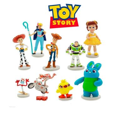 TOY STORY 4 SET DE 9 PERSONAJES MARCA DISNEY