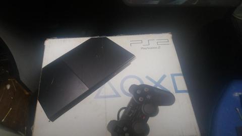 play station 2 en perfecto estado, modelo slim