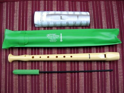 Flauta Dulce Soprano Hohner Melody BlockfloteSchool. Made in Germany