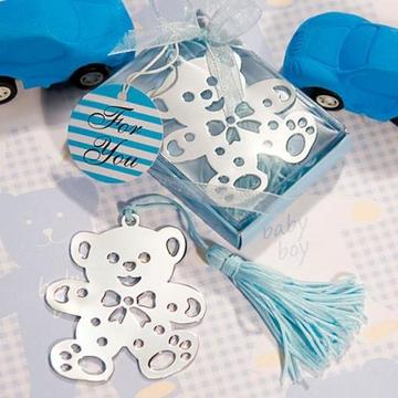 Recuerdos de baby shower y Bautizo separador de libros