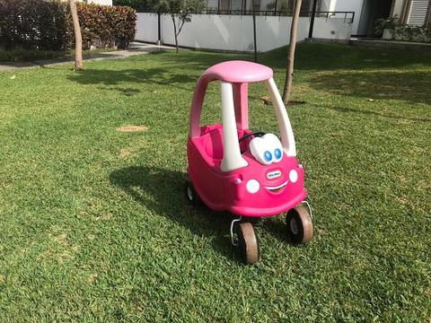 Coche rosado niña LITTLE TIKES