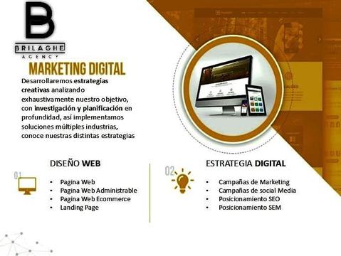 Diseño Web, Comunity Manager, Publicidad Digital, Diseño Gráfico, Marketing