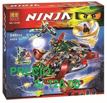 Lego Ninjago Alt Helicoptero Rex
