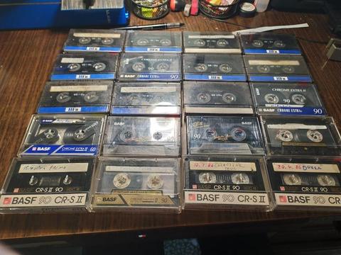 Cassette Cromos Sony Y Basf Usados