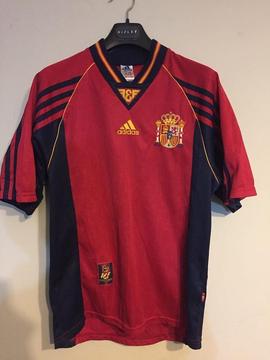 Camiseta Selección Española Mundial Corea y Japón 2002 de Colección