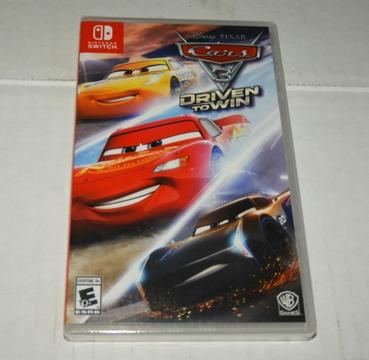 NINTENDO SWITCH, CARS 3 , NUEVO SELLADO NINTENDO TIENDATOPMK