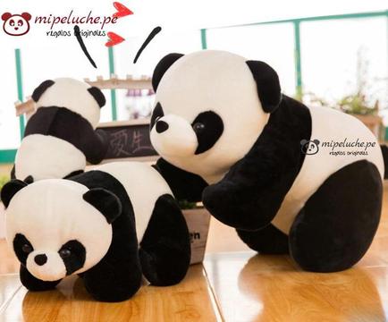 Oso Panda Peluche 30y 40 Cm, Kawaii Importado Antialérgico