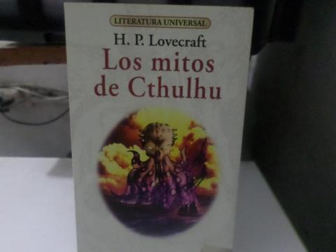 Novela LOS MITOS DE CTHULHU de H.P. Lovecraft