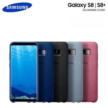 Funda Original Para Samsung Galaxy S8 Y Plus Alcantara Cover