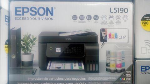Impresora Epson L5190 Wifi, ADF,Lan, USB
