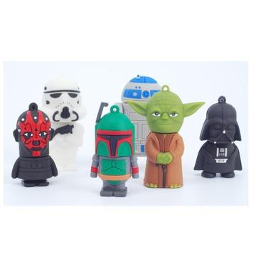 Usb Yoda, Storm trooper, Darth Vader, Darth Maul