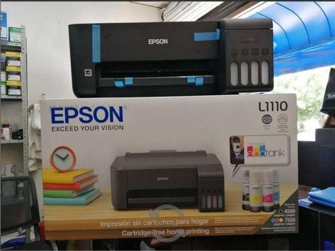 Impresora Epson L1110 Para Subción Sist. Cont. Original