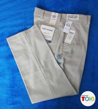 Dockers Pantalon de Vestir Easy Khaki Classic Fit