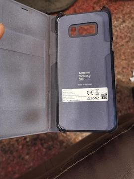 Flip Cover Led Samsung Original S8plus