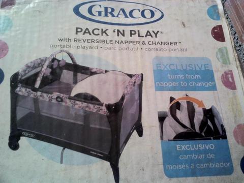 cuna para bebe marca GRACO PACK IN PLAY