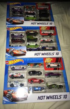 Hotwheels 10 carros de coleccion hot wheels originales nuevos