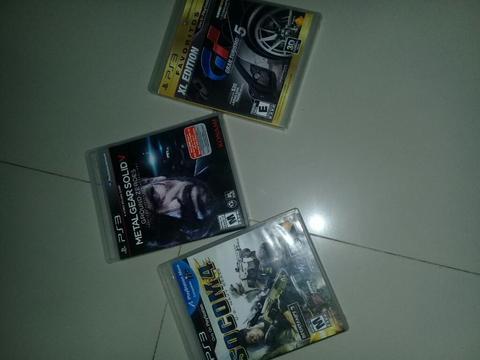 Vendo Metalgearv,grandturismo,socom4ps3