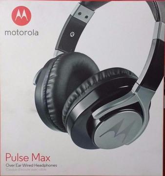 Motorola - Audífonos Original Pulse Max Over Ear Vincha - Color Negro ORIGINAL SELLADO SOMOS NABYS SHOP PERÚ