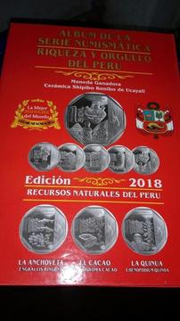 Albun de Monedas de Colección Perú